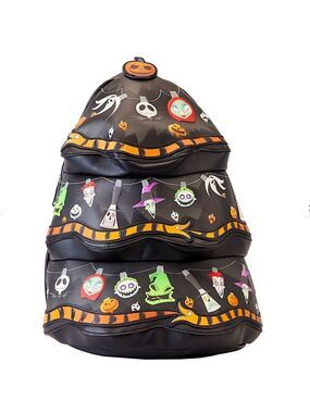 Loungefly Nightmare Before Christmas Figural Tree Mini Backpack New